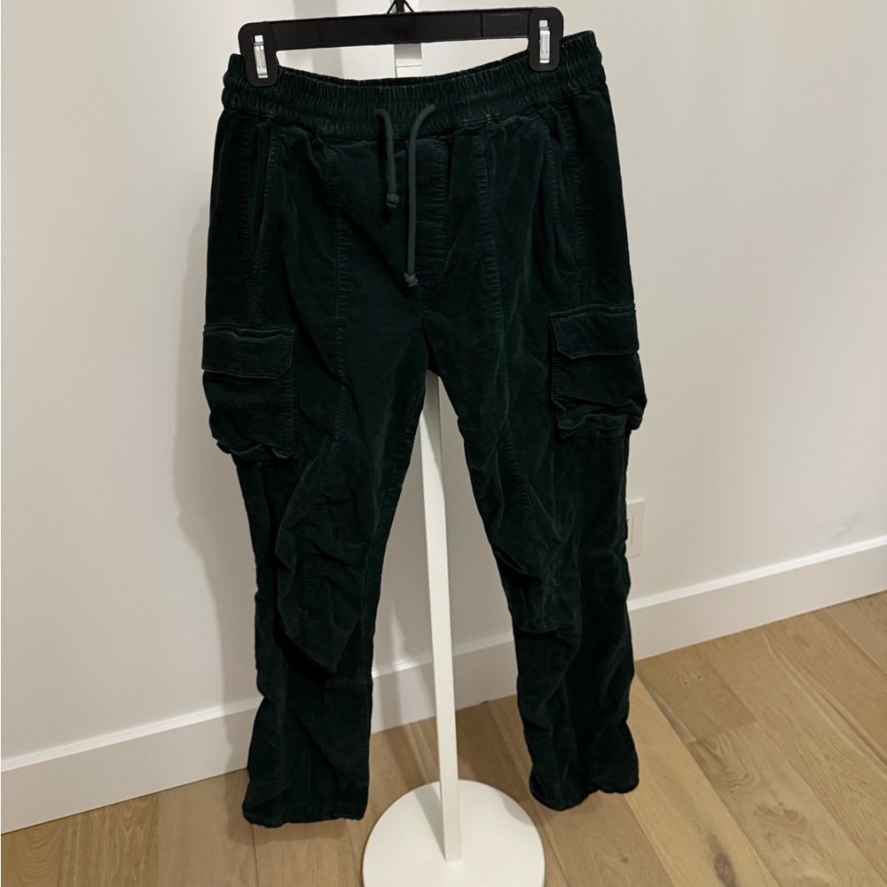 Kith Deep Green Corduroy Cargo Pants
